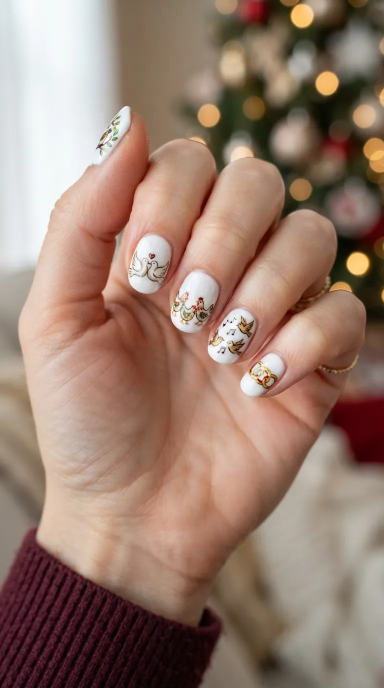 17. Sticker Snowflakes