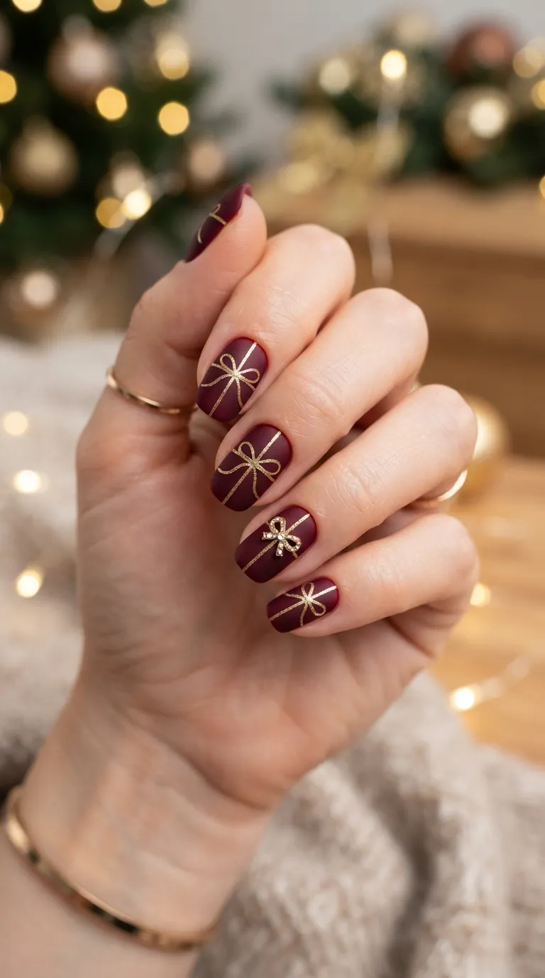 11. White Snowflake Tips