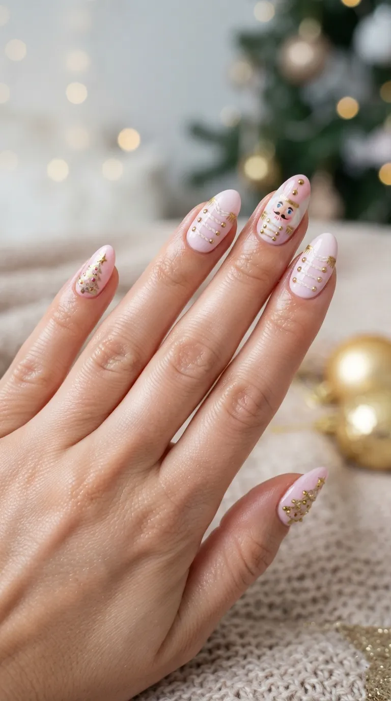 14. Rose Gold Shimmer Gel