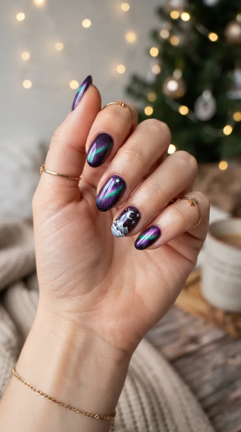 20. Sponged Glitter Gradient