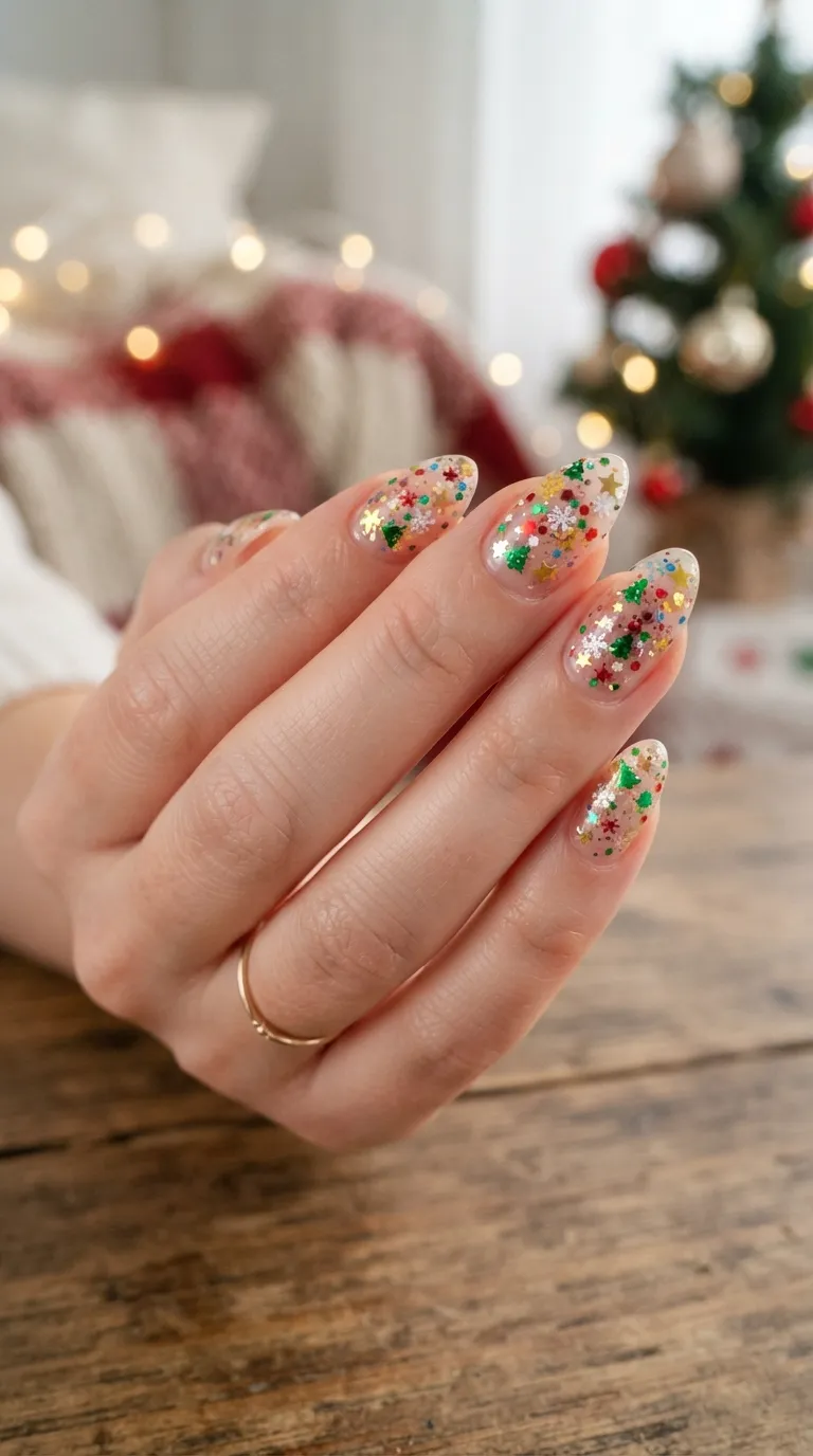 16. Emerald Micro Glitter Gel