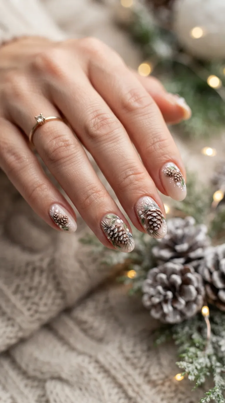 10. Frosty Fireside Embers