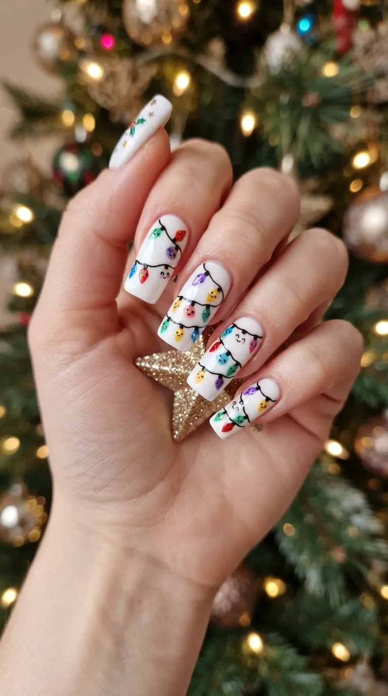 22. Bold Berry Garland Dots