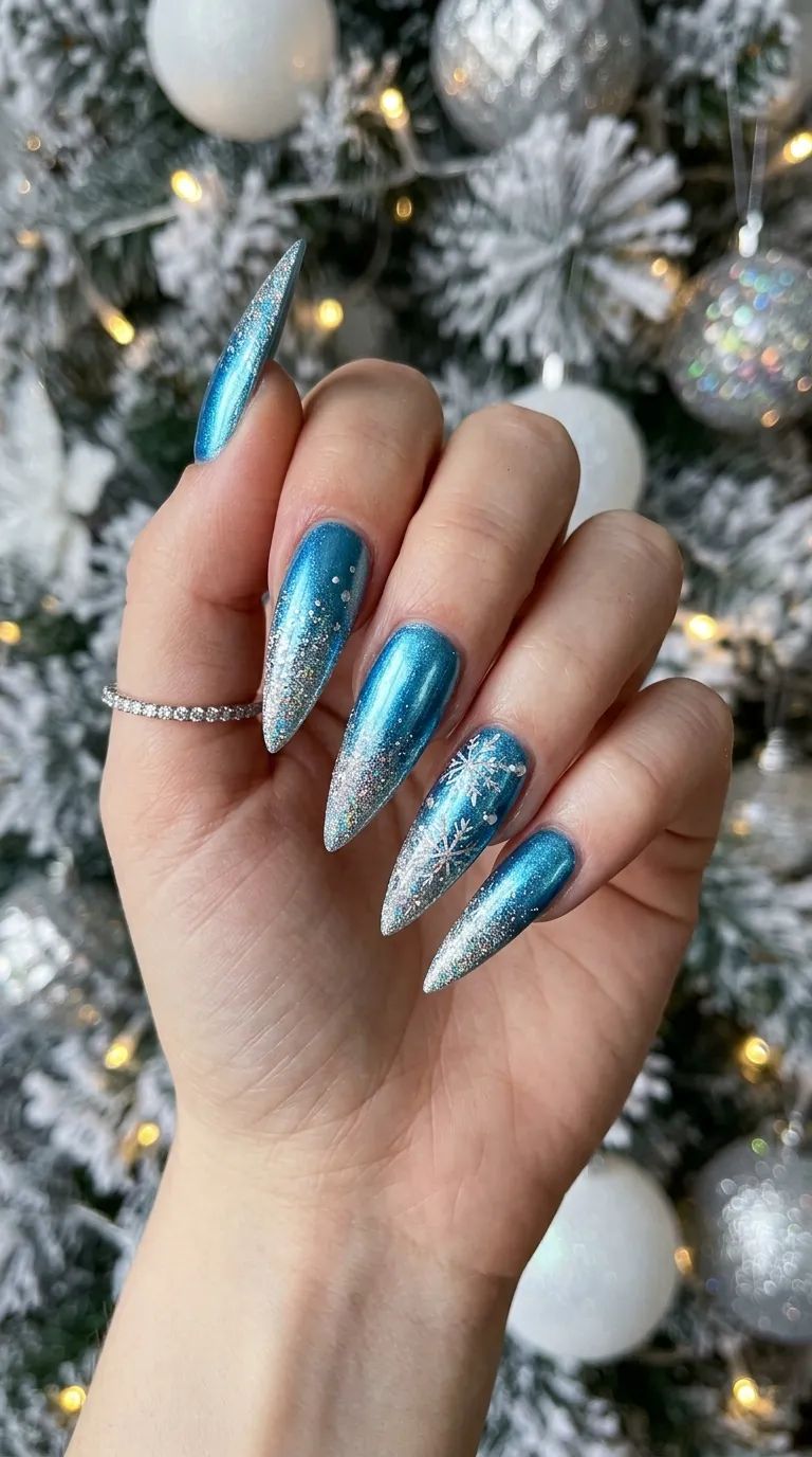 6. Opulent Frosted Berry Tones