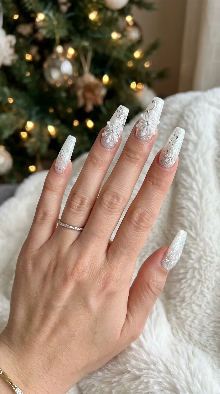 5. Gold Snowflake