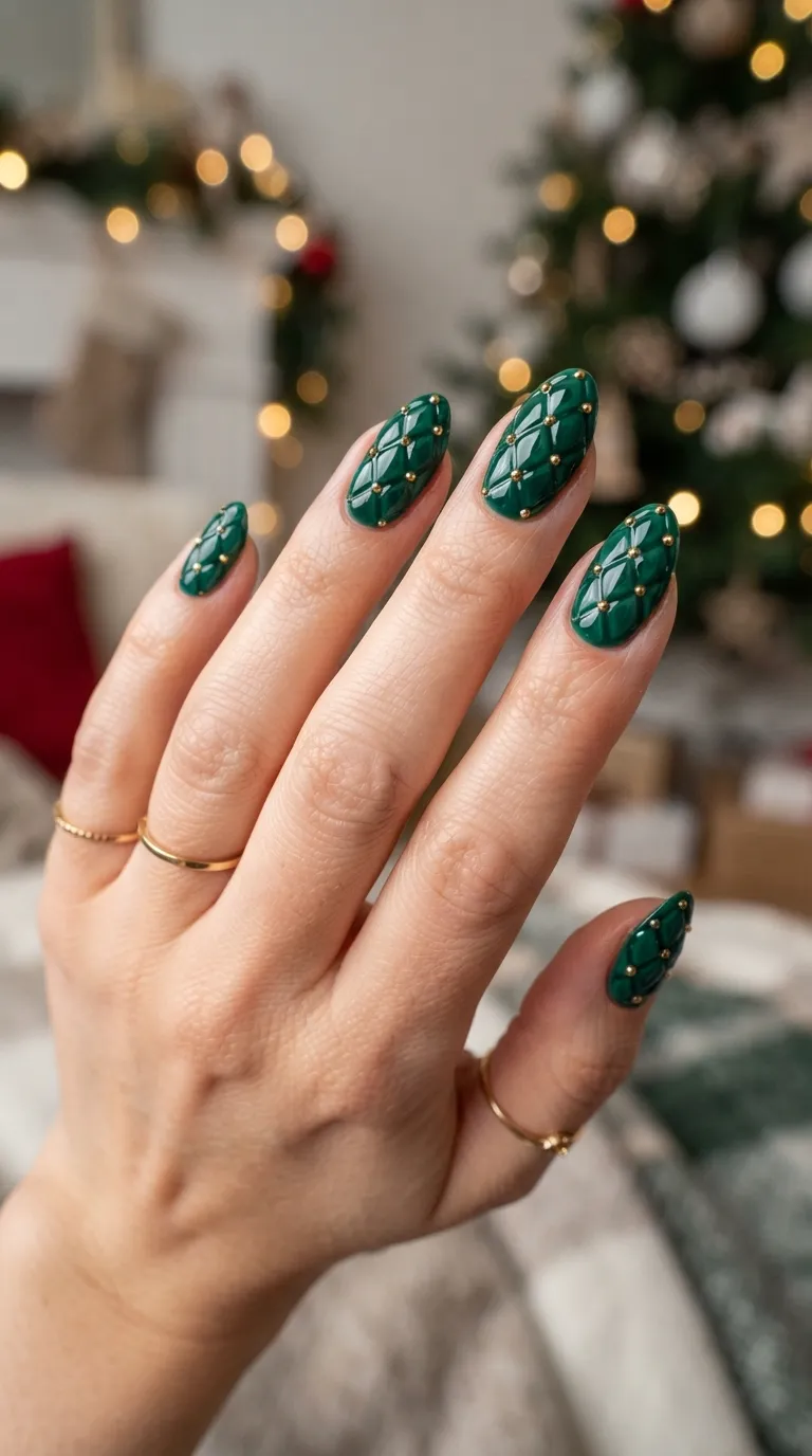 9. Floating Gold Dots