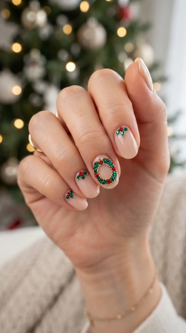 christmas nail design (8)