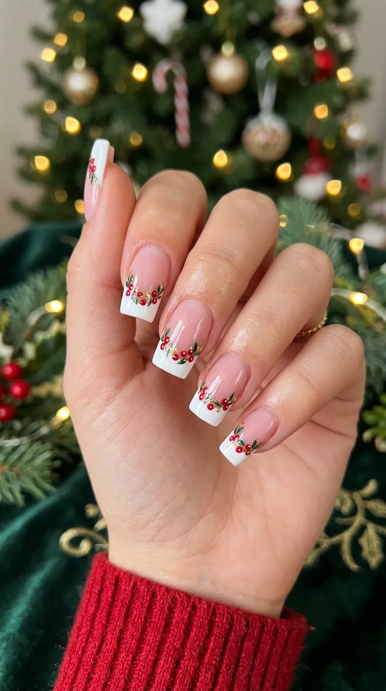 4. White and Red Candy Cane