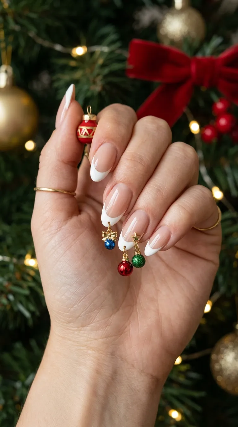 15. Red French Medium Tips