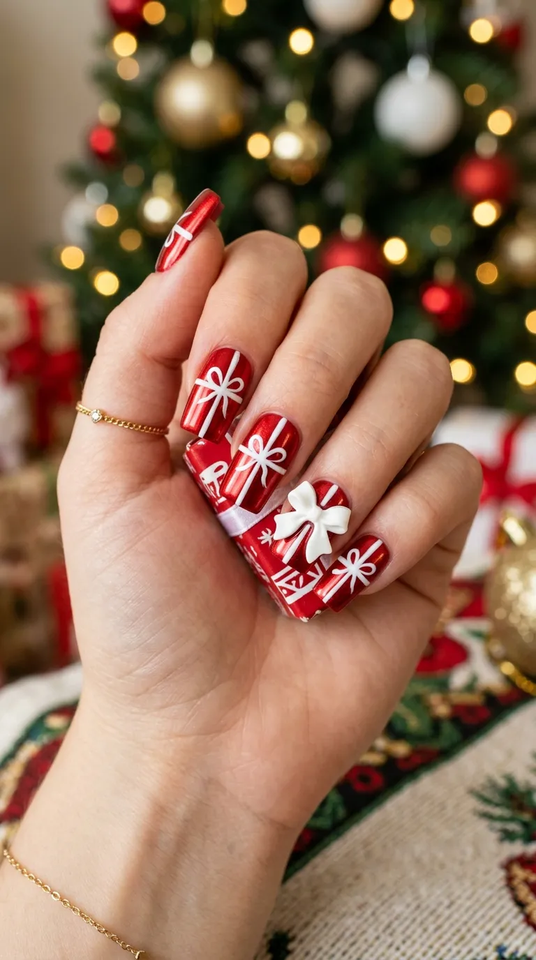 20. Long Ruby Stilettos