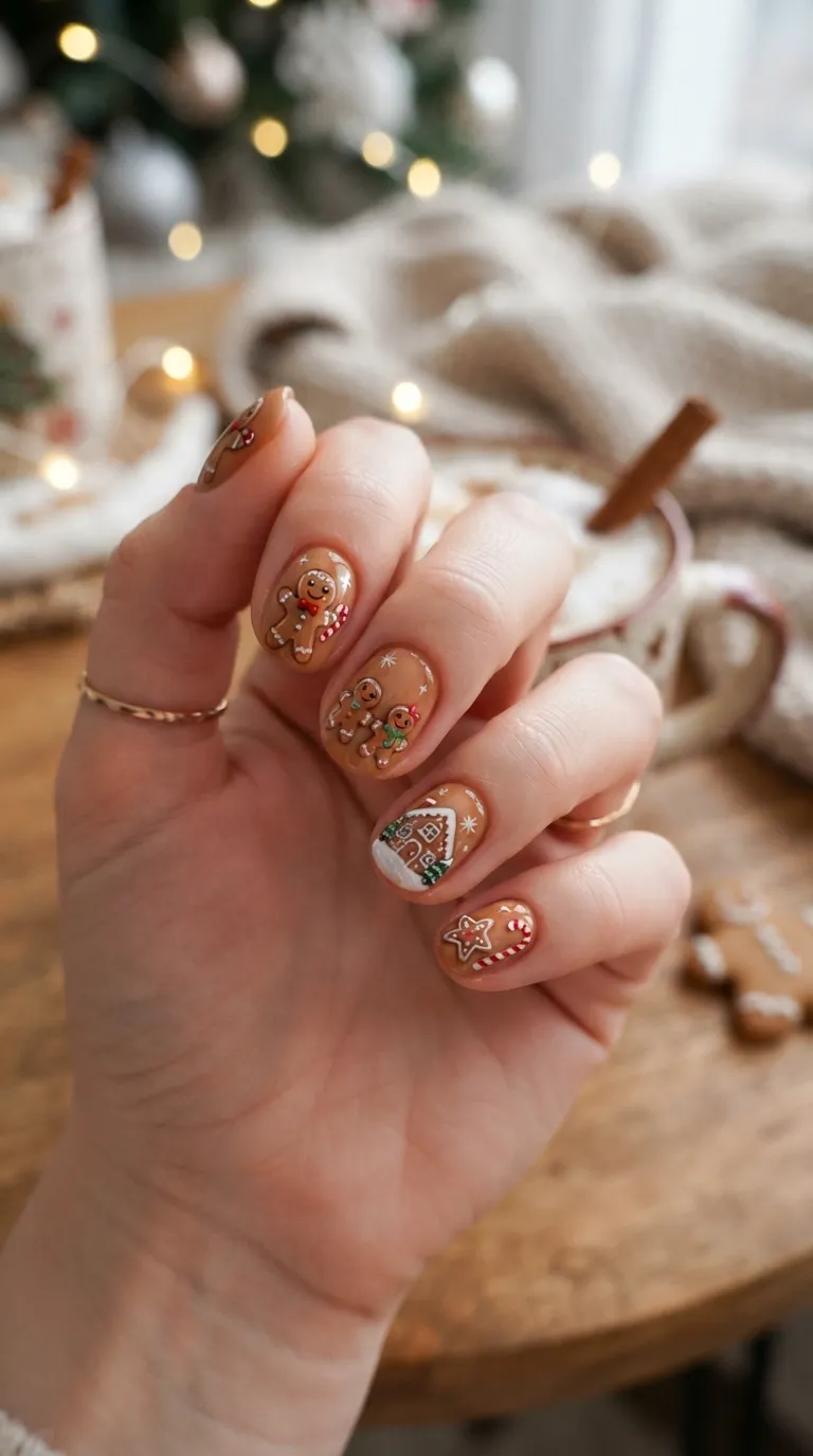 4. White and Red Candy Cane