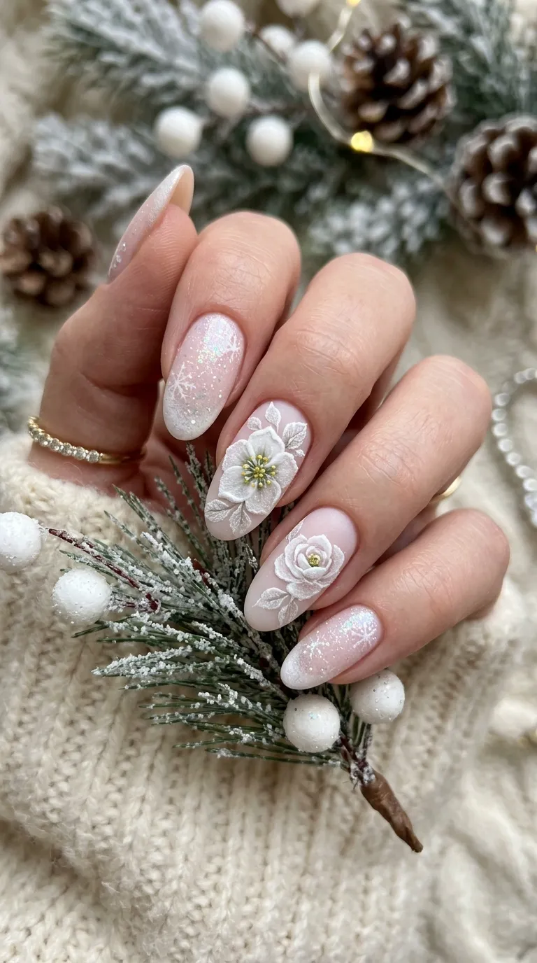 9. Gold Glitter Over Red