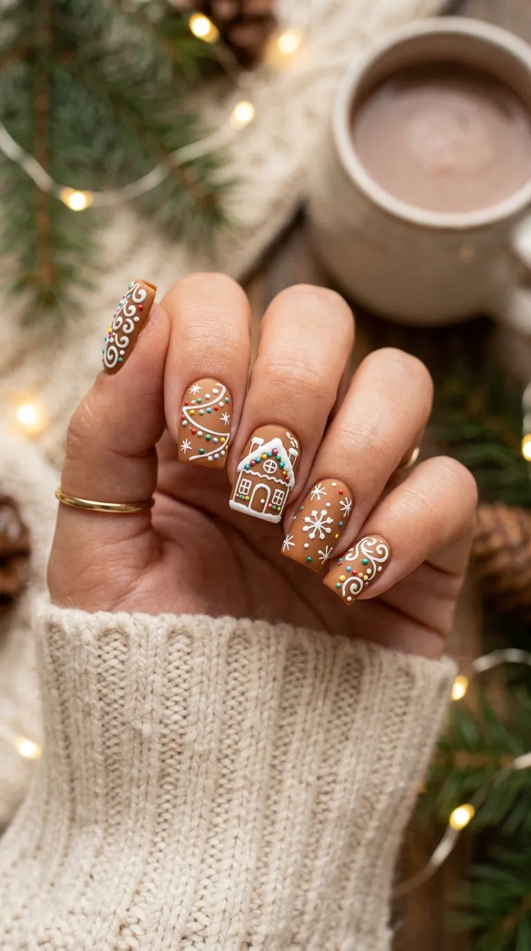 20. Mistletoe Accent Design