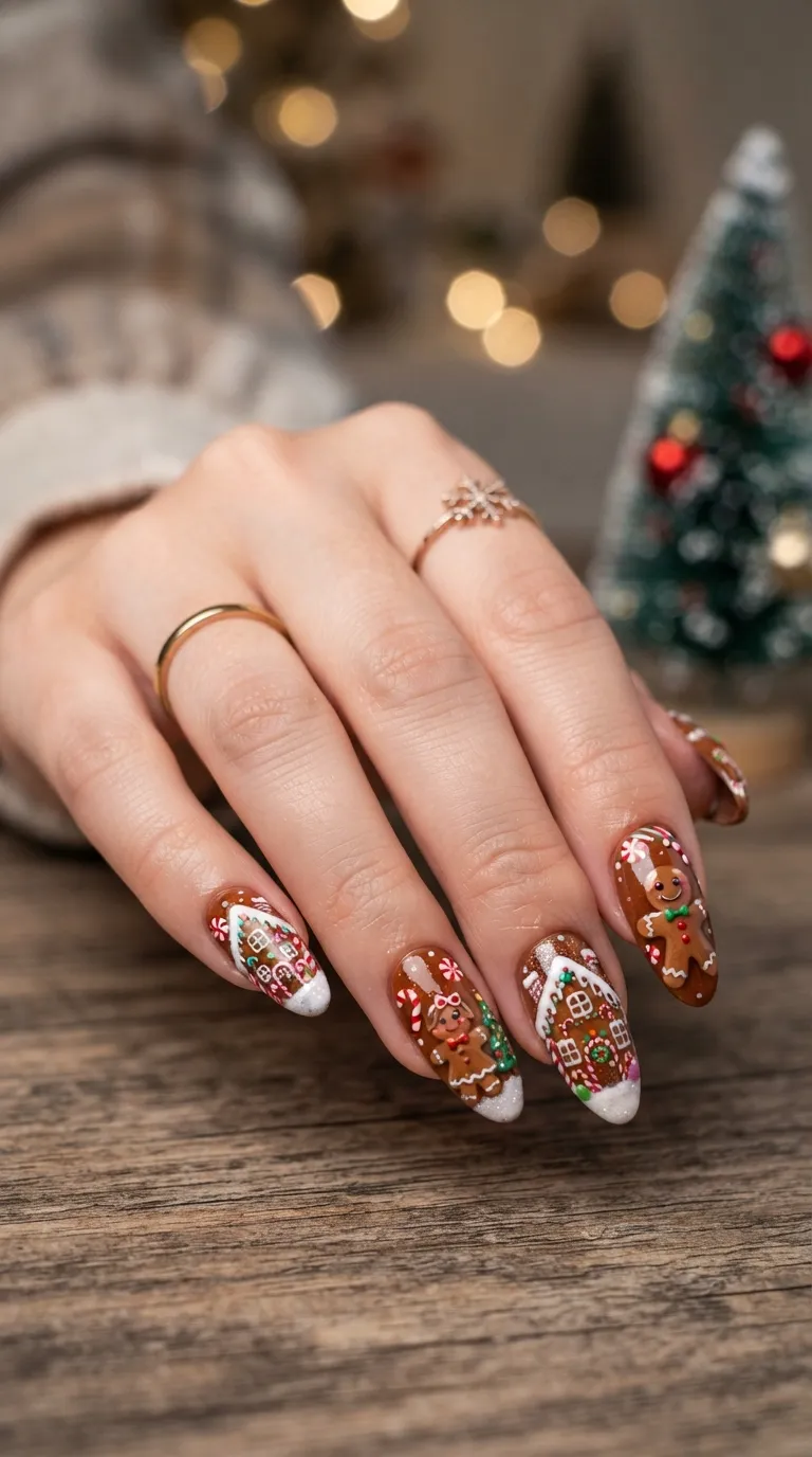 11. White Snowflake Tips