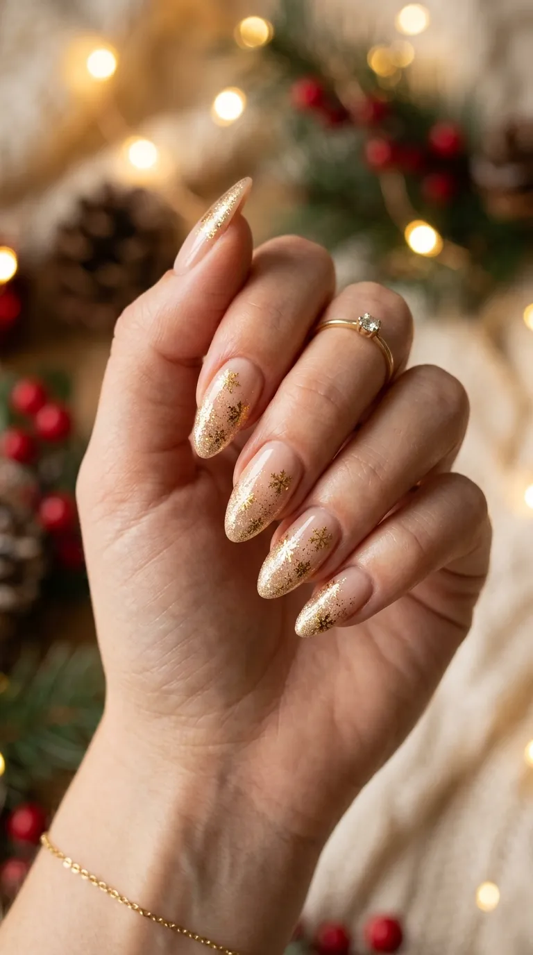 2. Pink and Gold Glitter