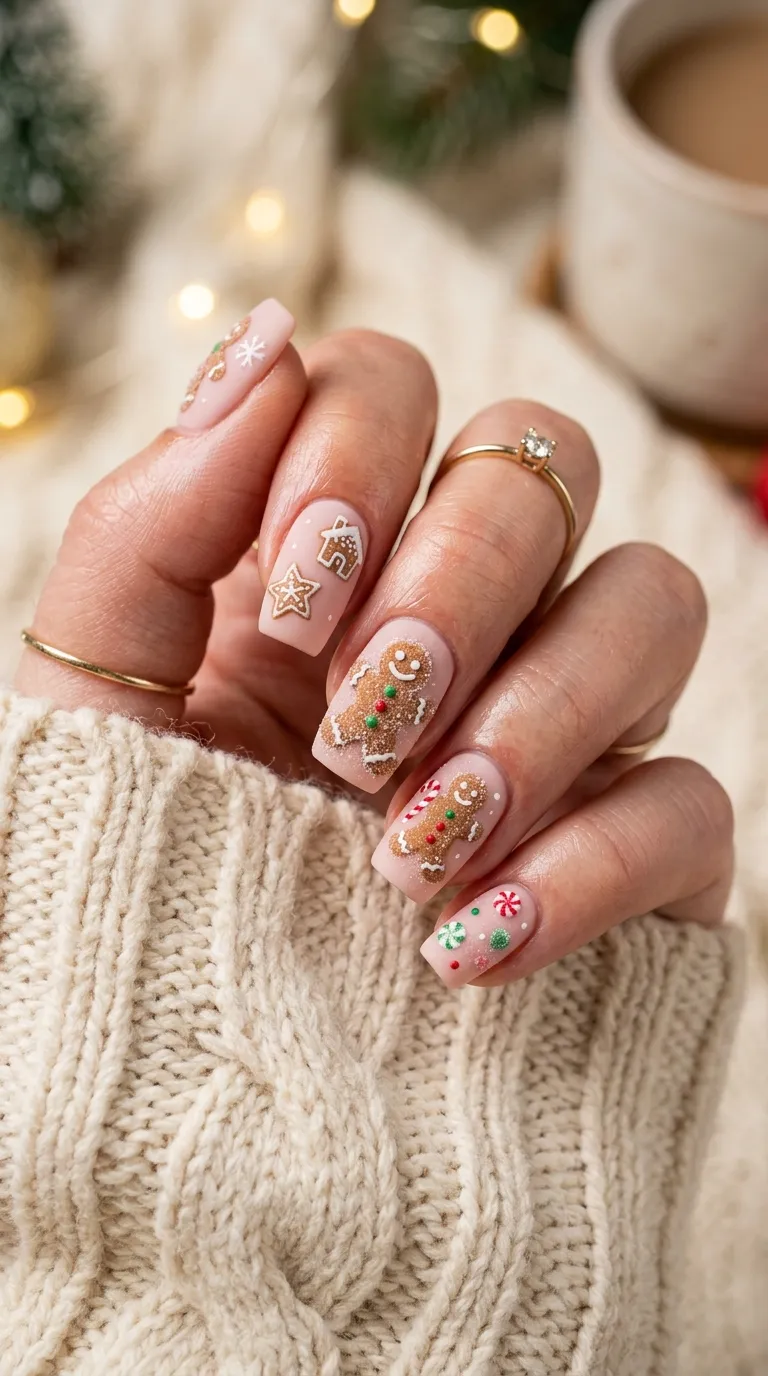 4. White and Red Candy Cane