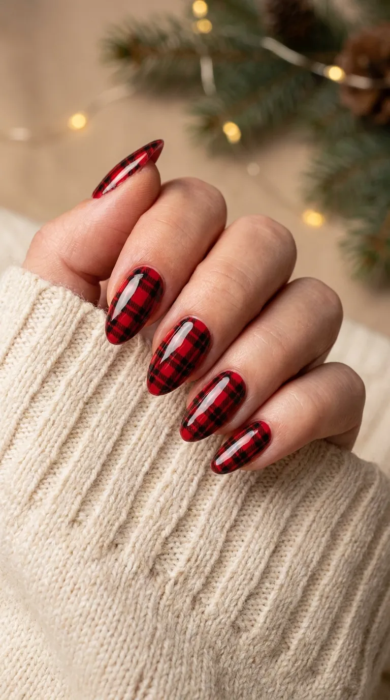 10. Cream and Red Ombre
