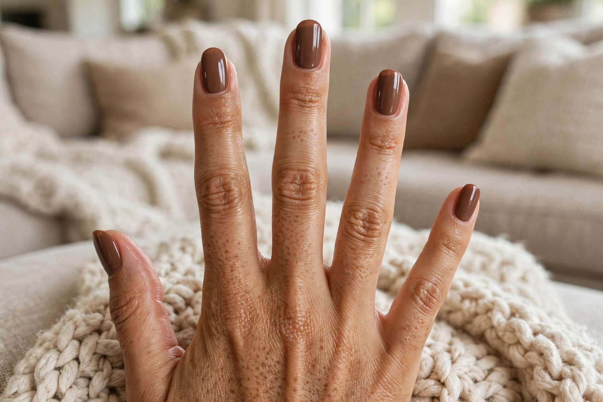 14. Saddle Tan Minimalism