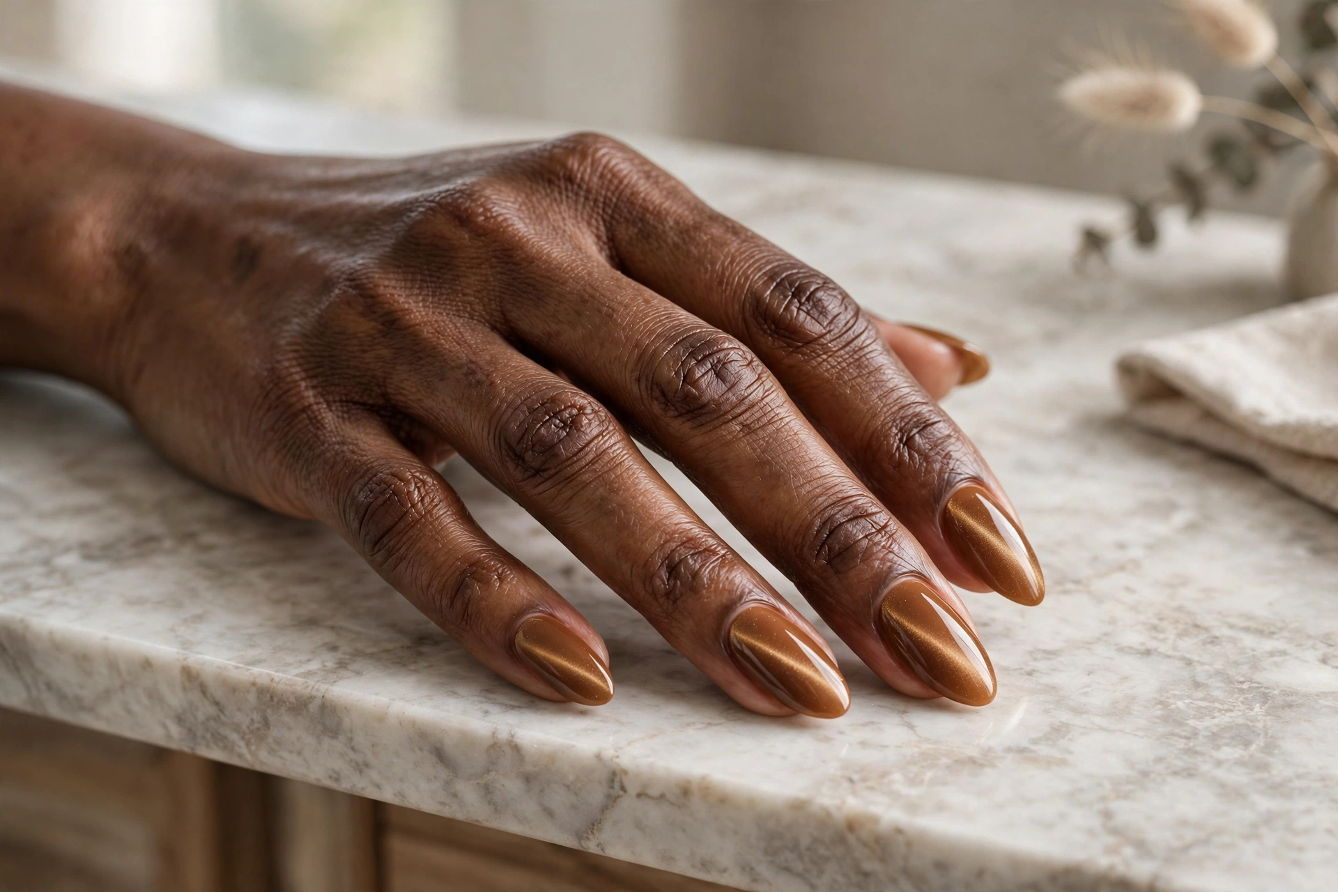 17. Gel Aura Nails