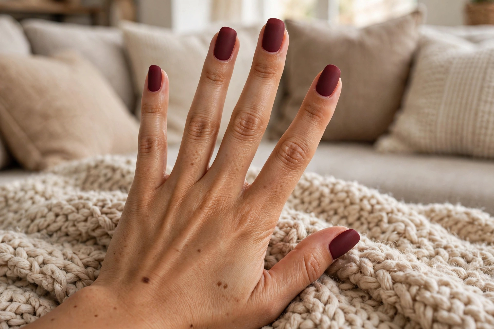 15. Burgundy Floral Decals