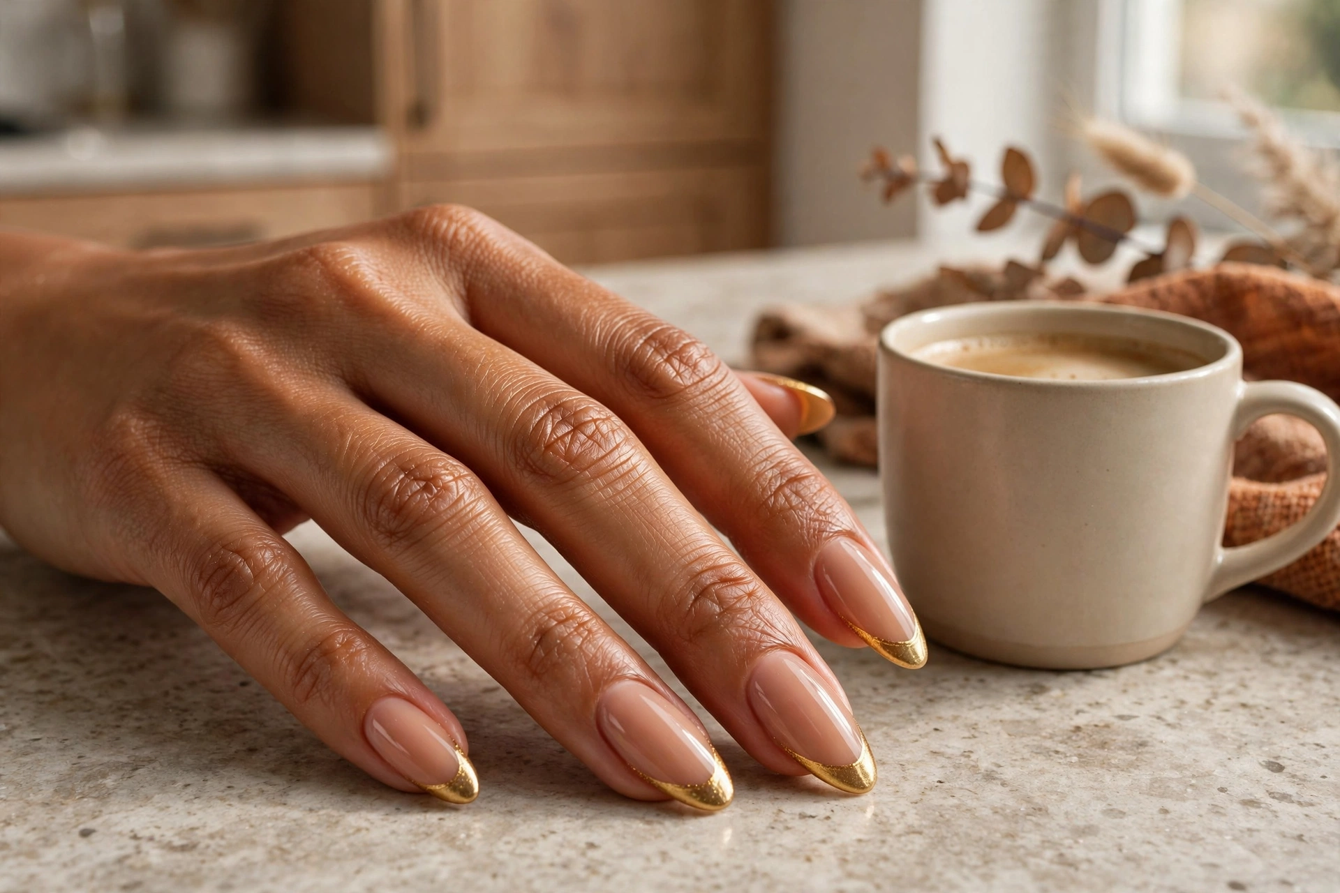 20. Glitter Gradient Tips