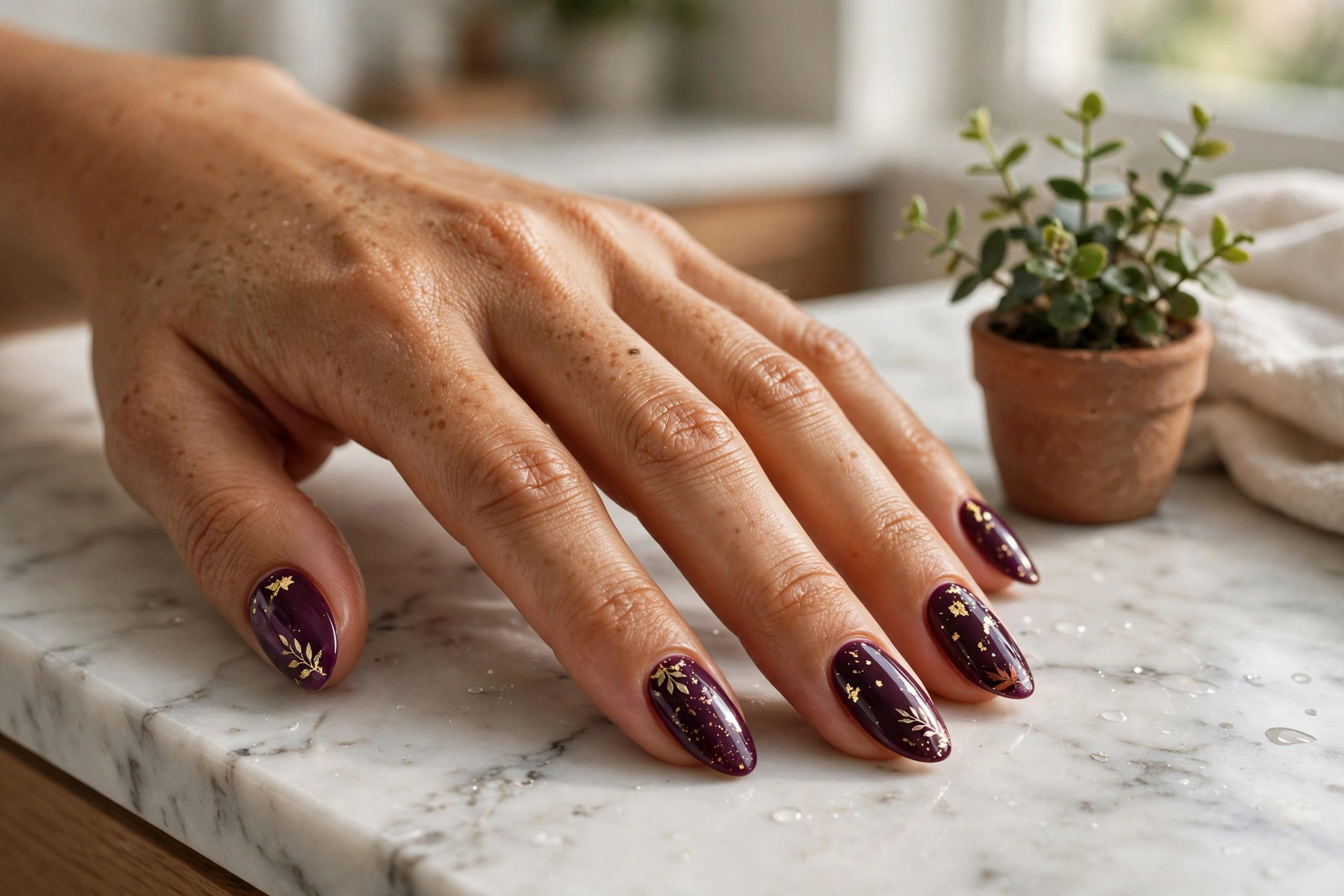 23. Black with Gold Foil