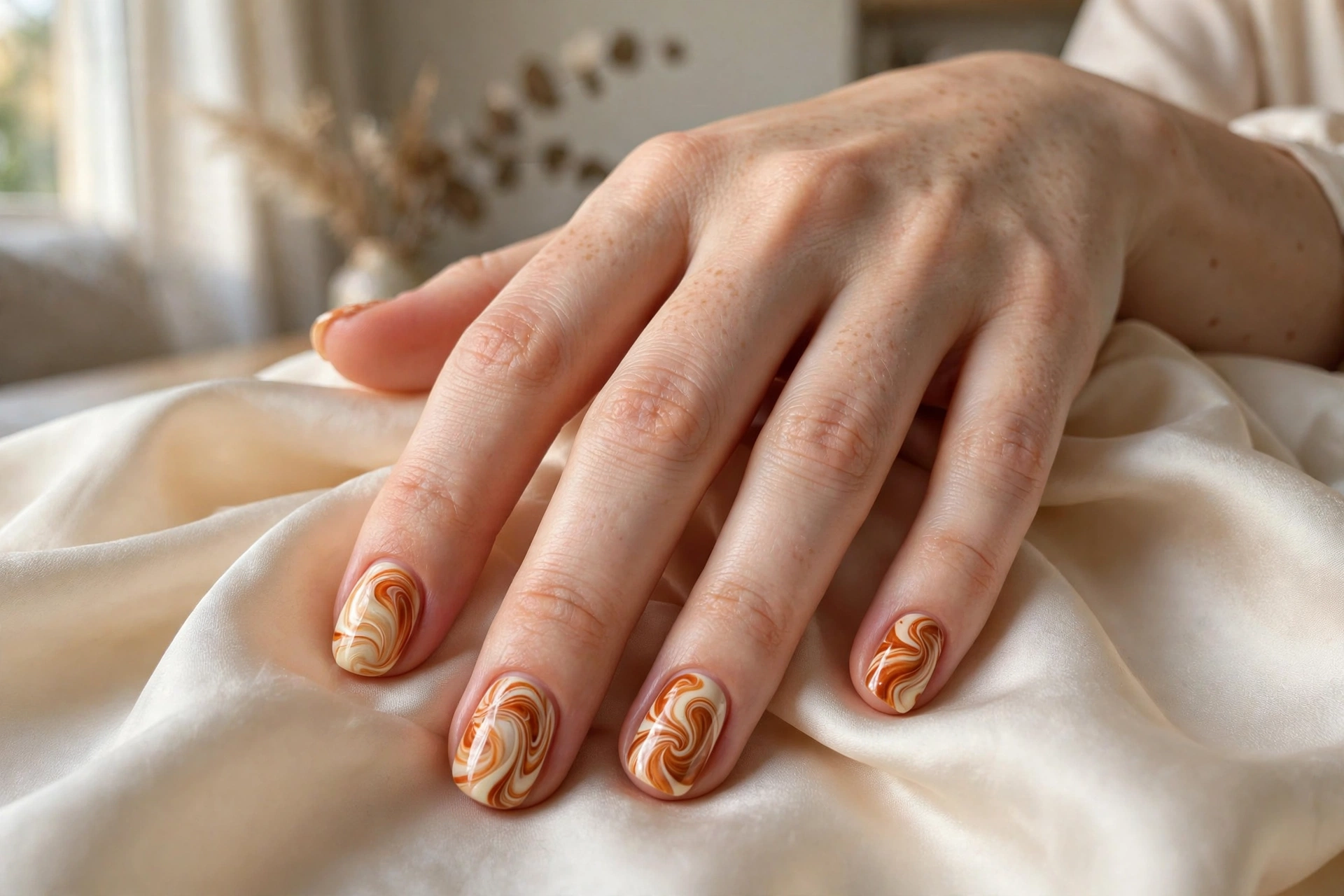 24. Marble Mocha Swirls
