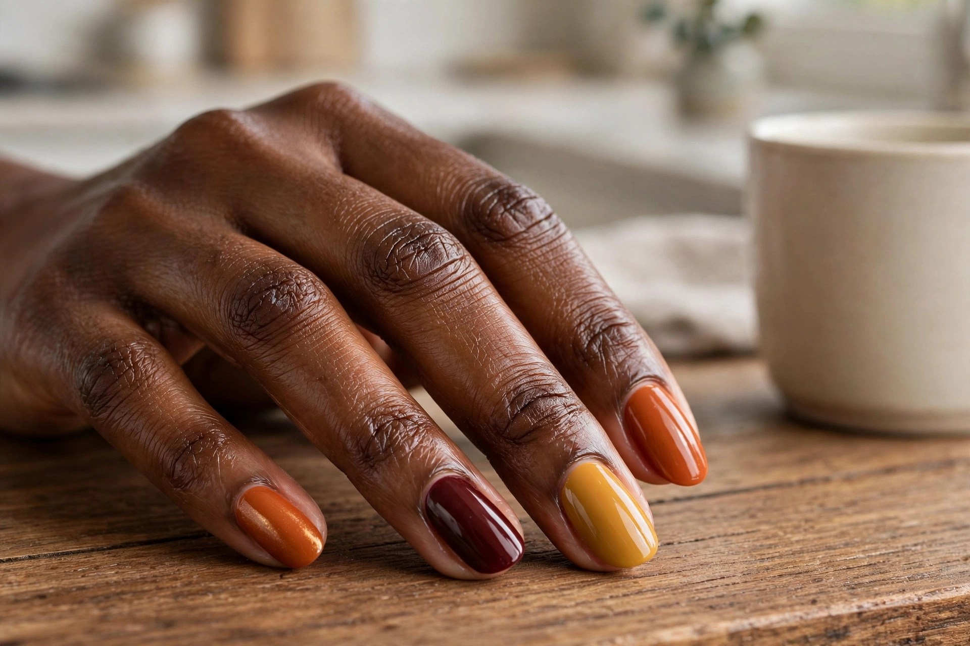 20. Golden Cuticle Cuffs