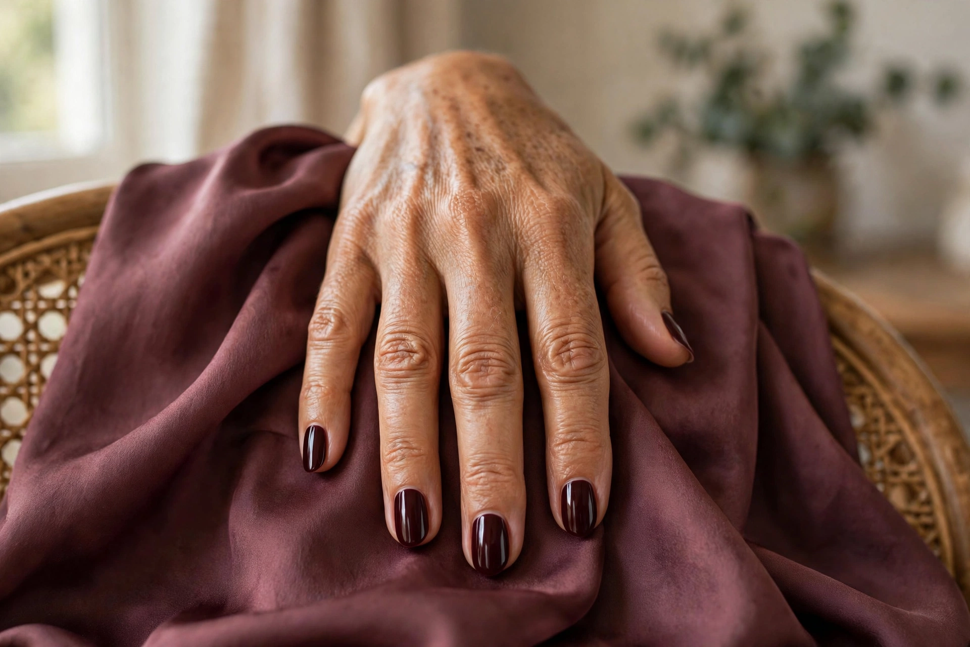 16. Maroon Matte Elegance