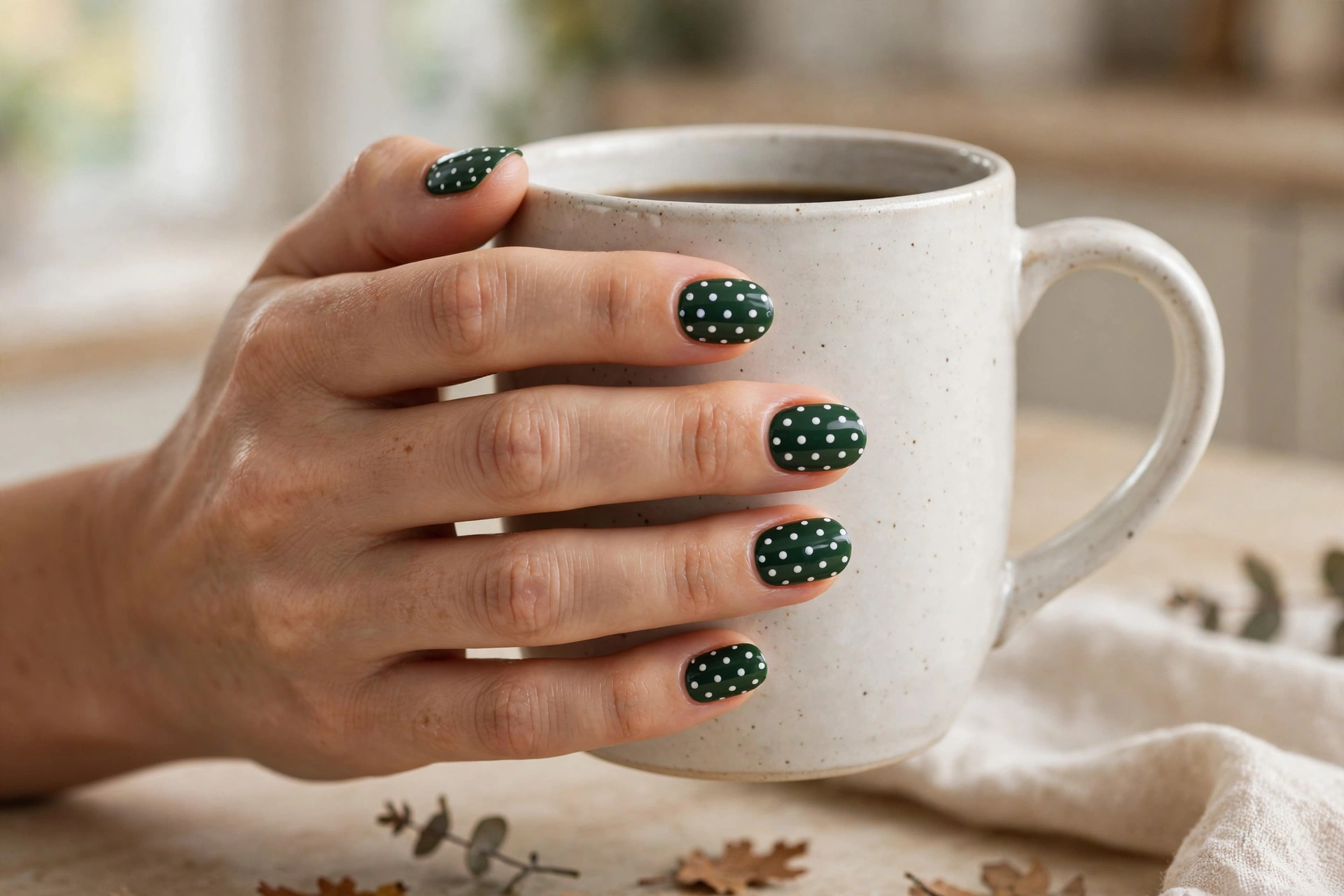 14. Scattered Autumn Dots