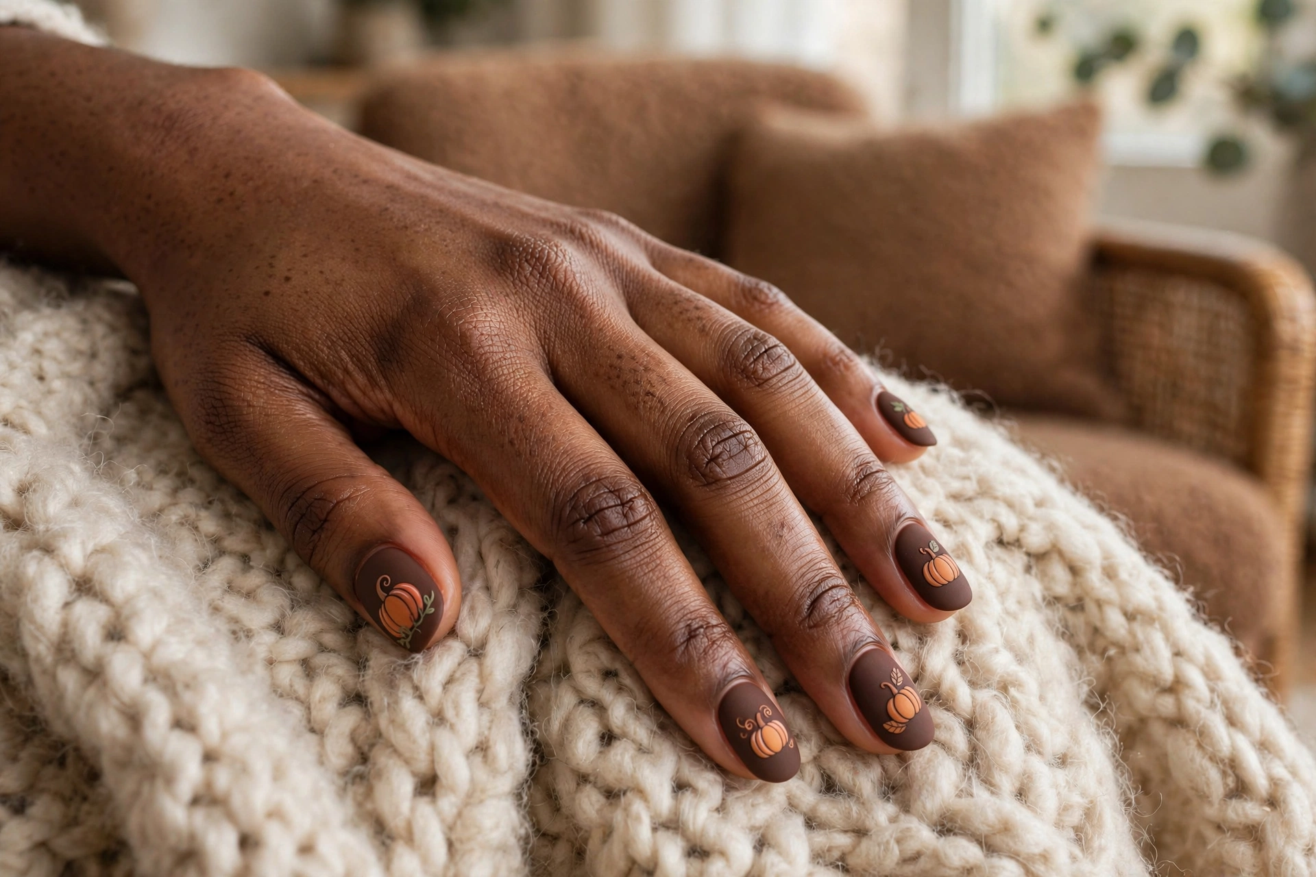 15. Gold Pumpkin Accents