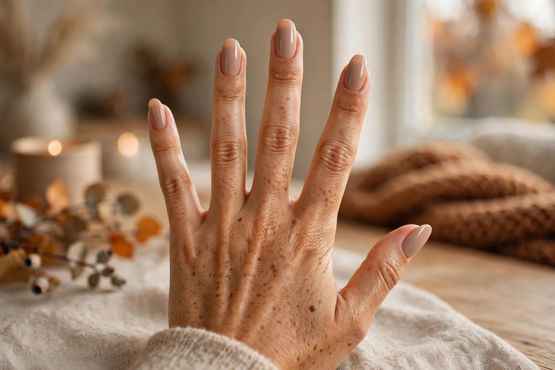 Nude Oval Elegance