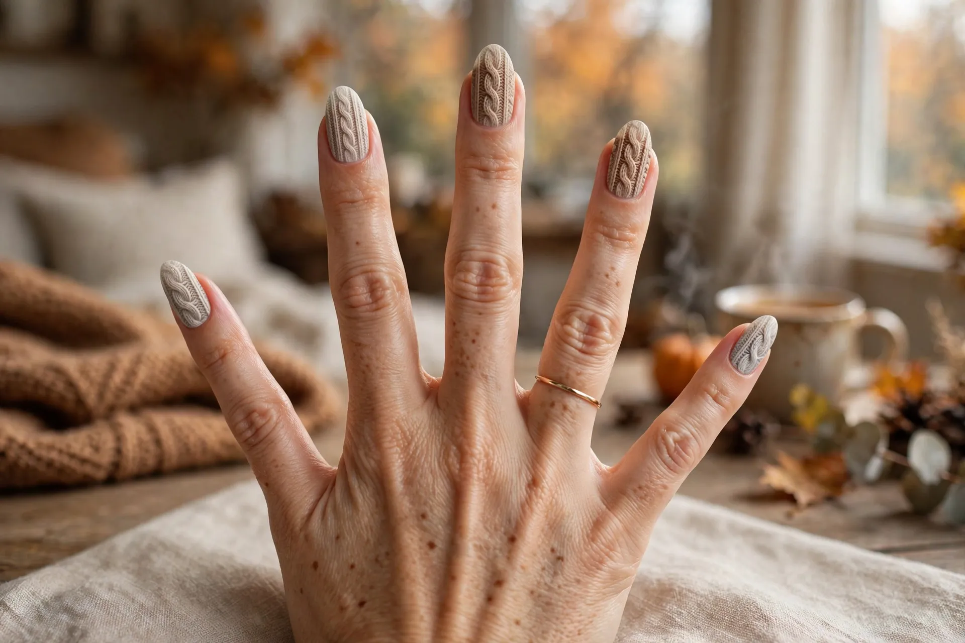 Oval Sweater Texture