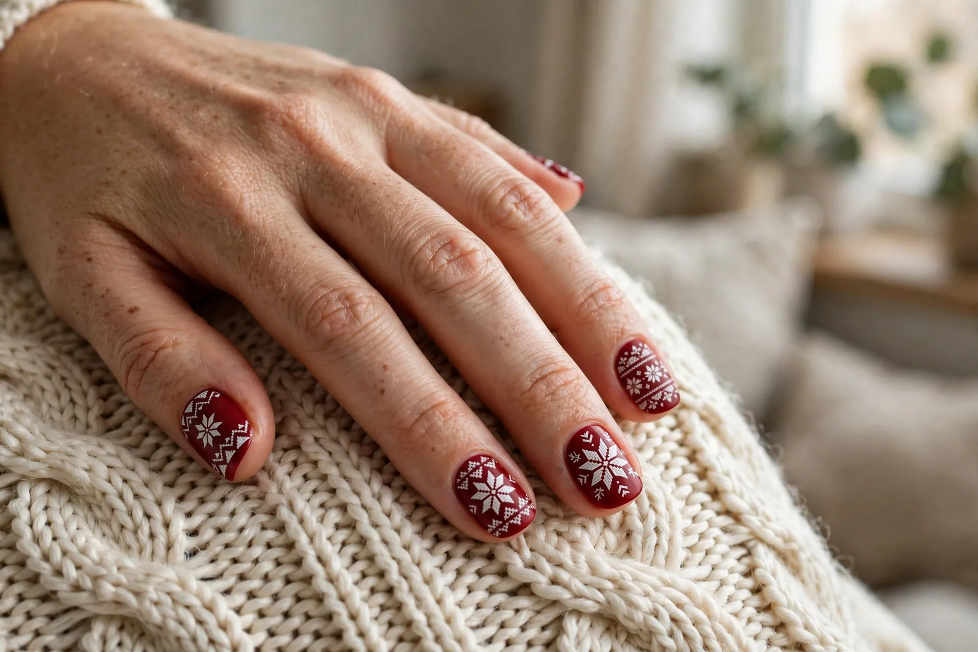 Nordic Knit Motifs