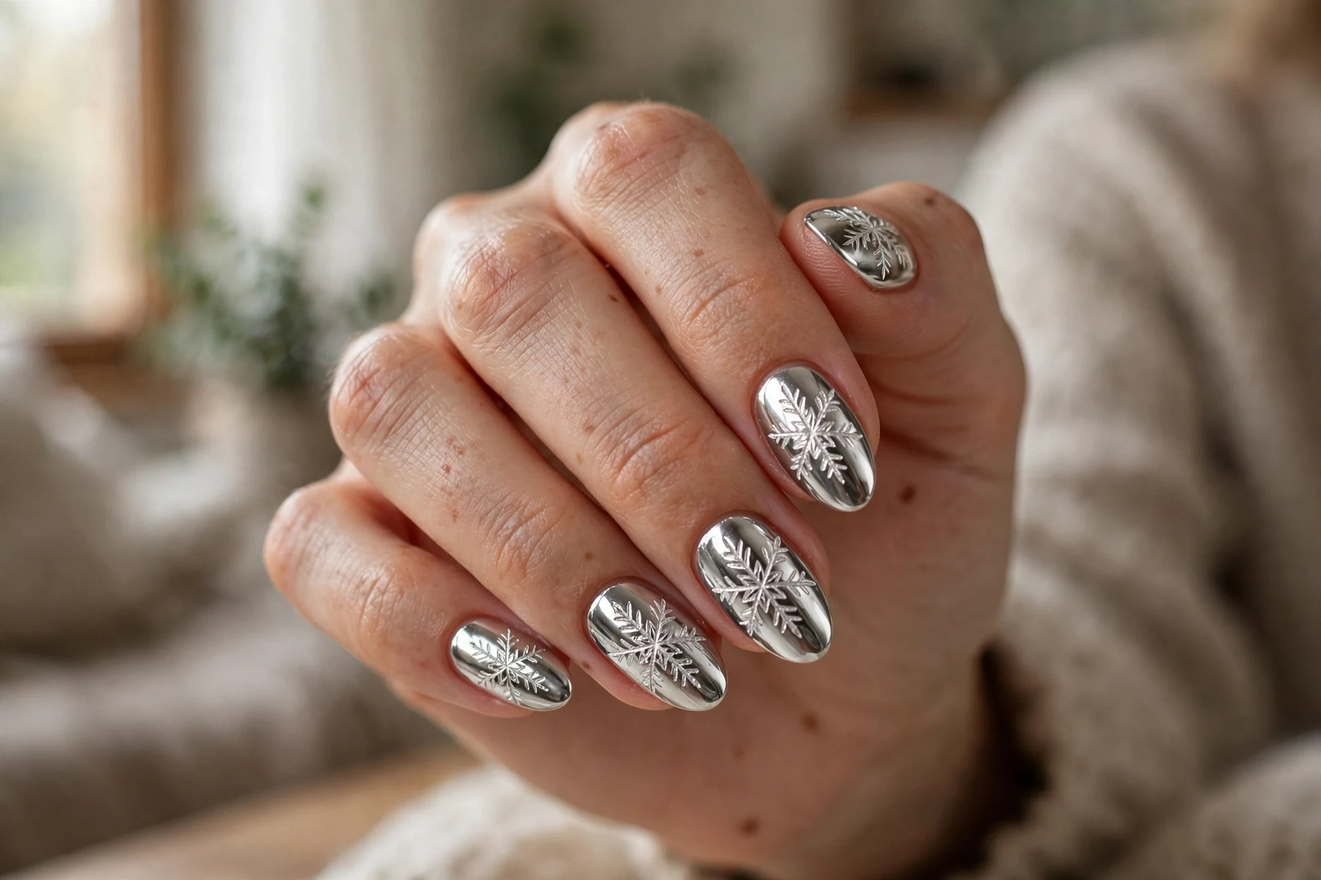 Chrome Snowflakes