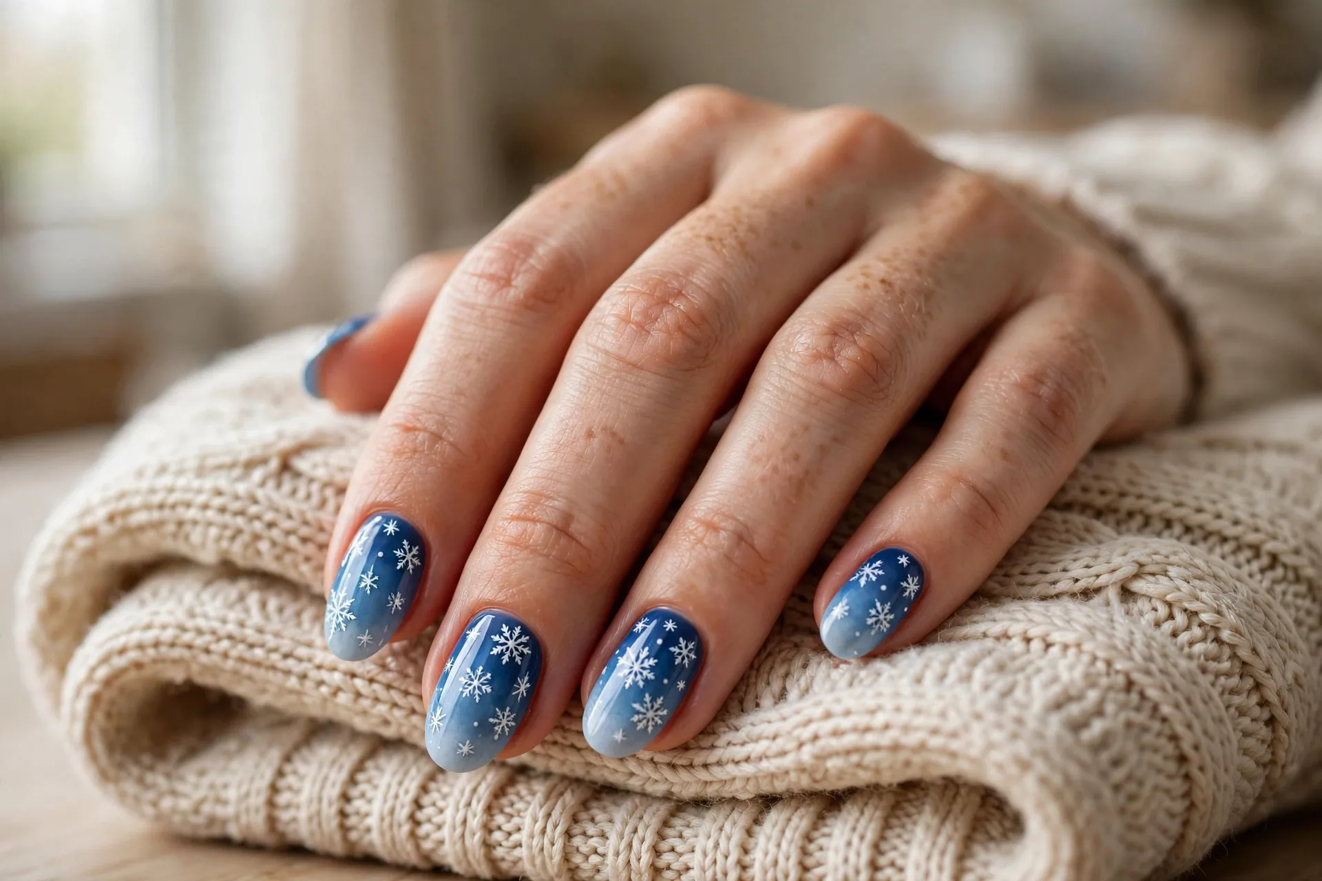 Ombre Flake Background