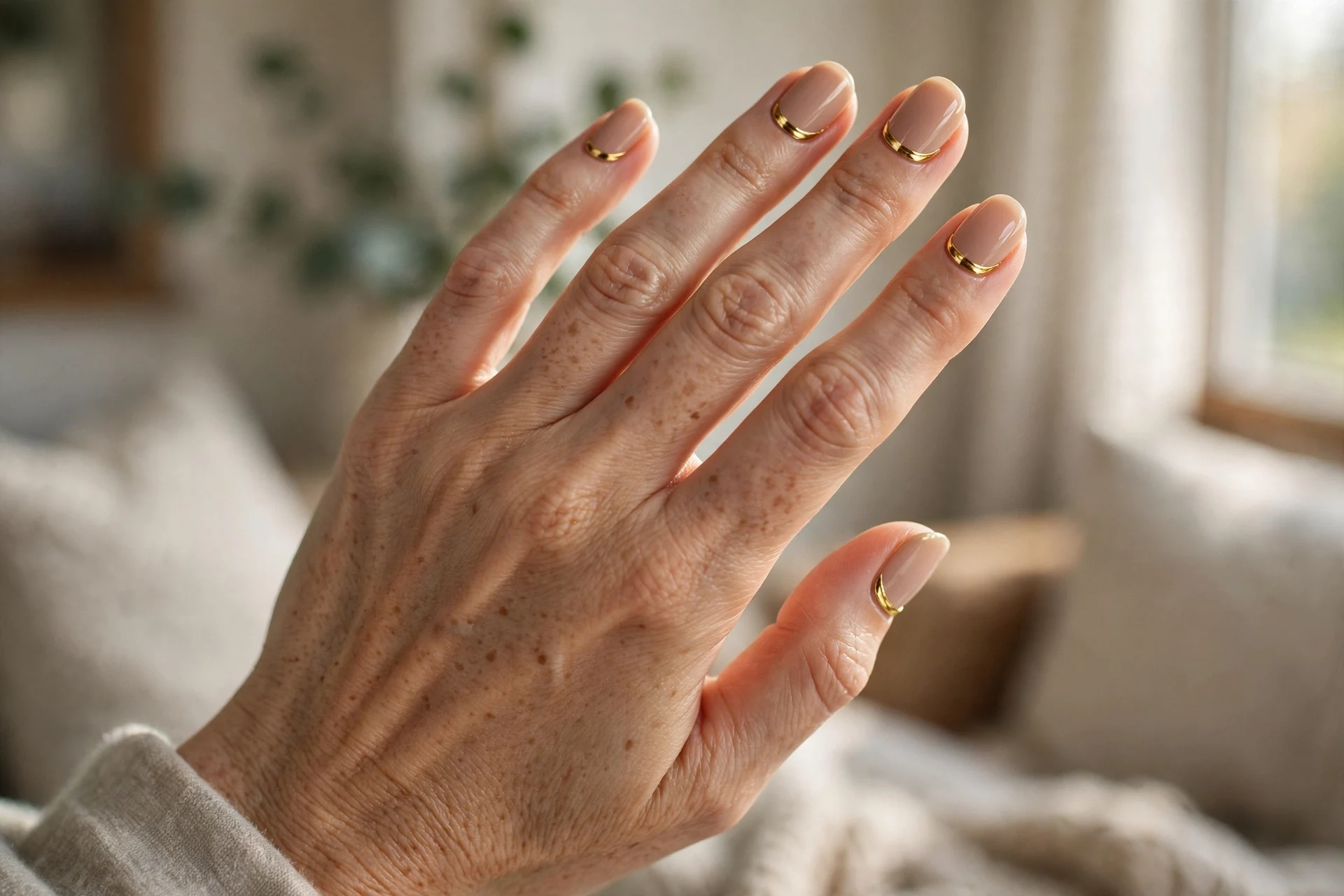 Gilded Cuticle Cuffs