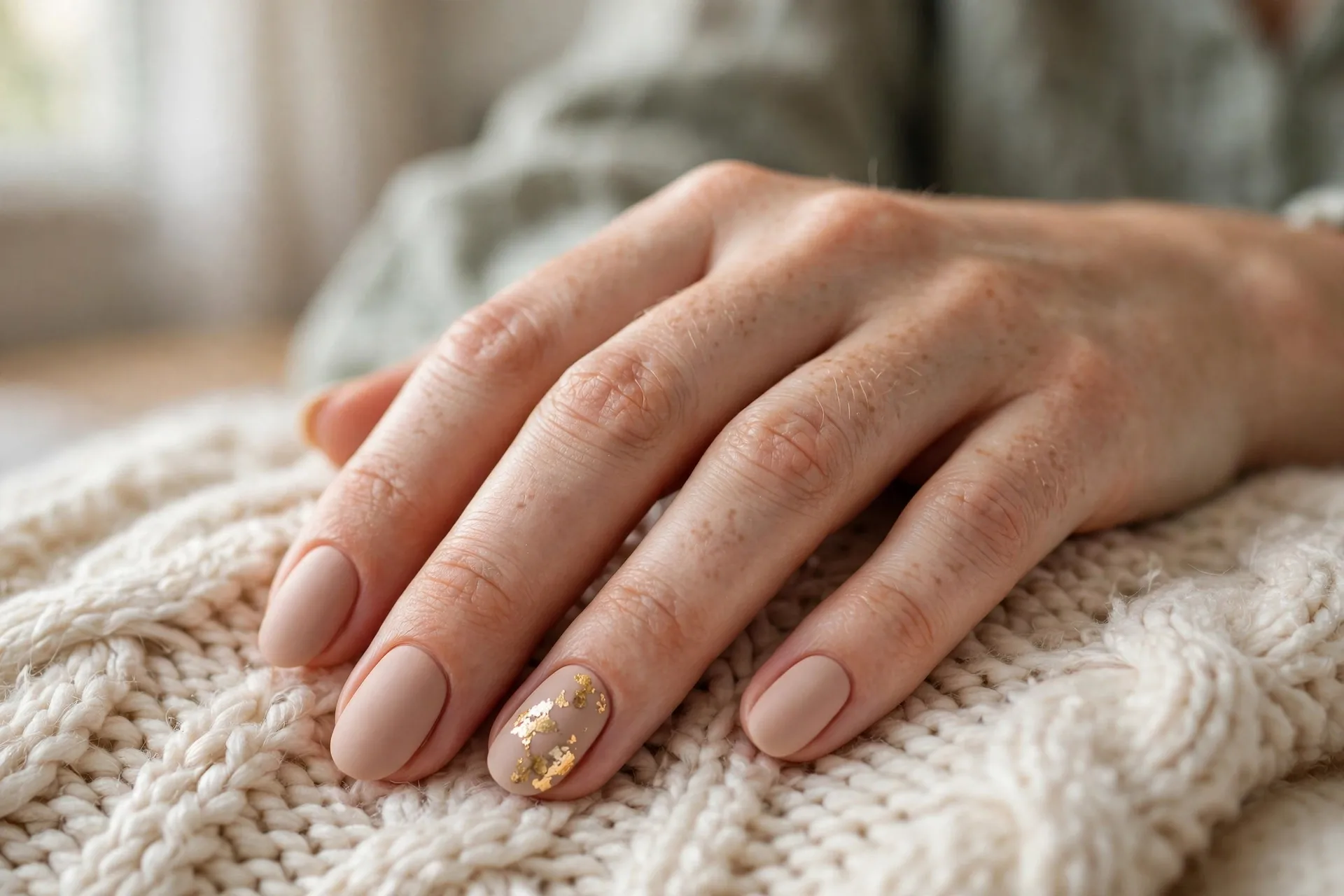Gold Foil Accent Dip