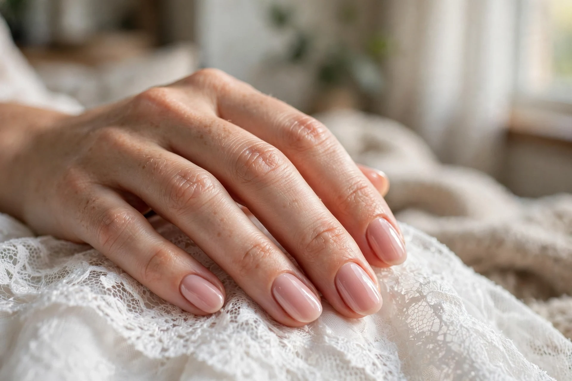 Blushing Bride June Manicure