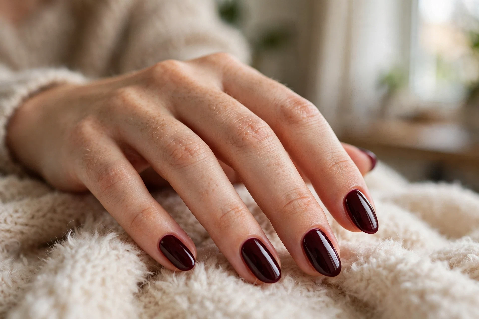 Deep Burgundy