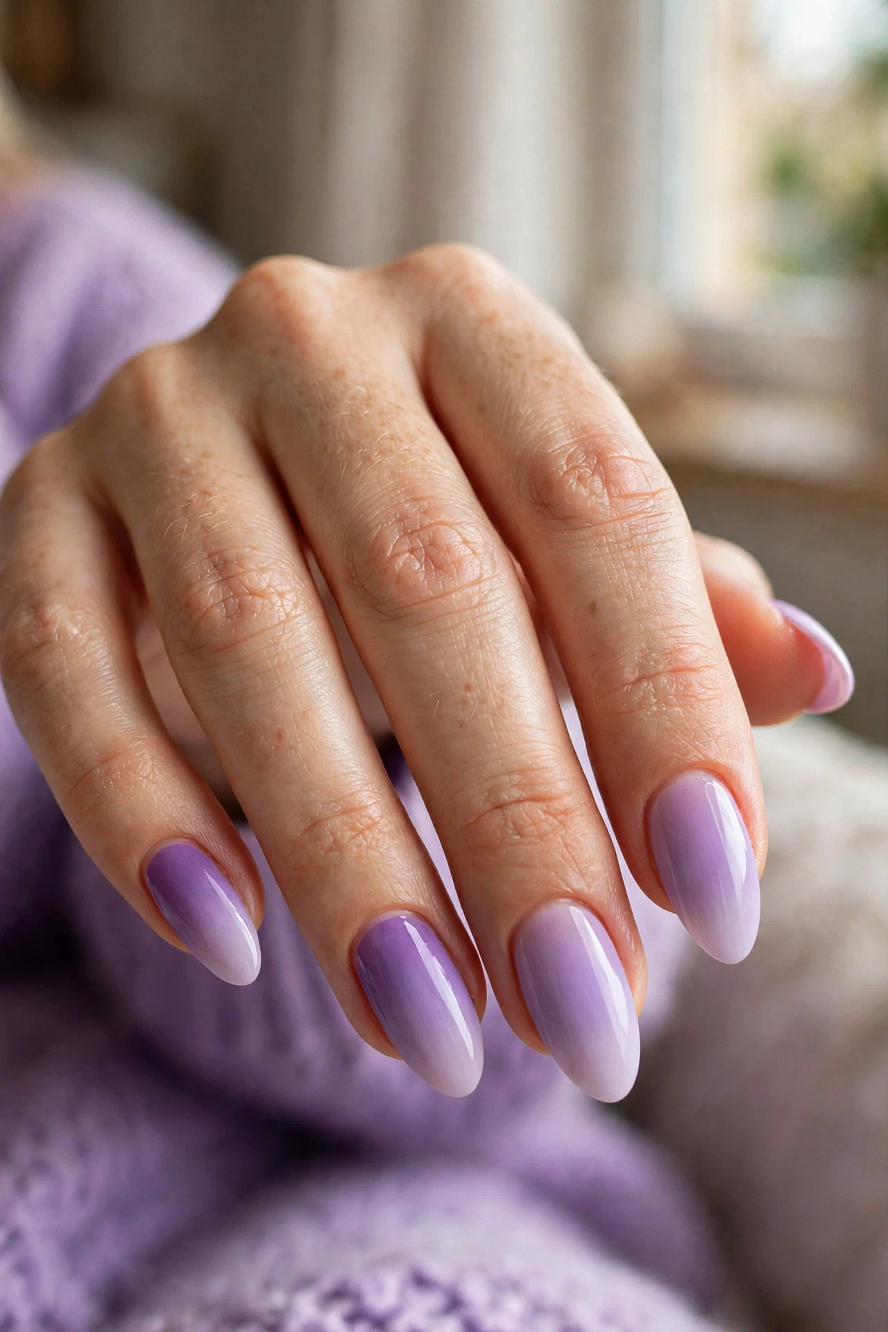 Lilac Ombré Fade