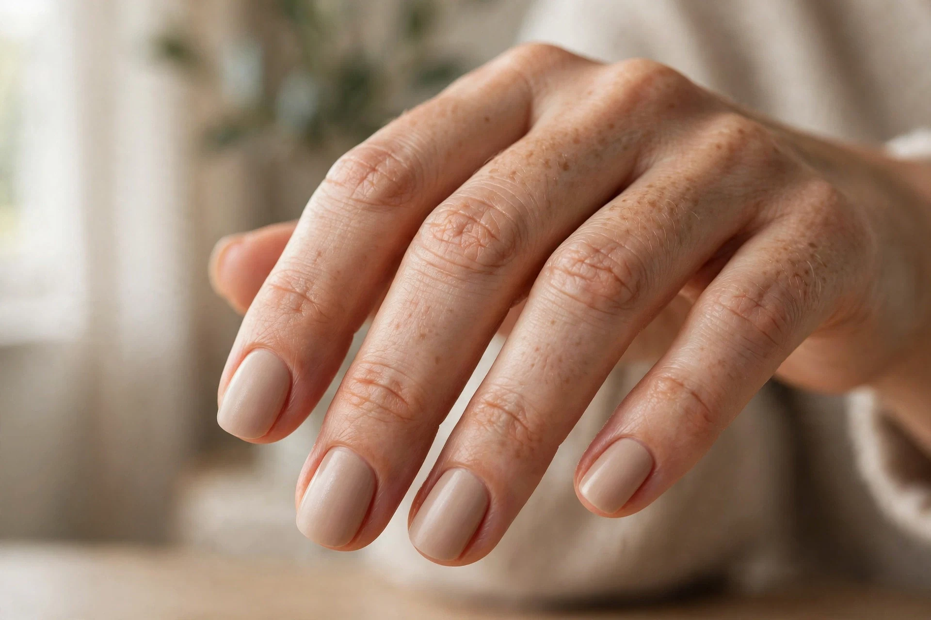 Satin Frosted nude