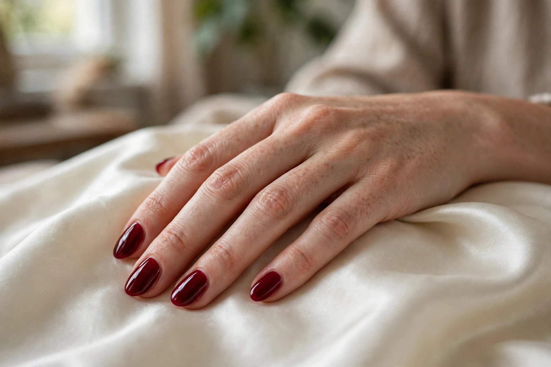 Glamorous Wine red
