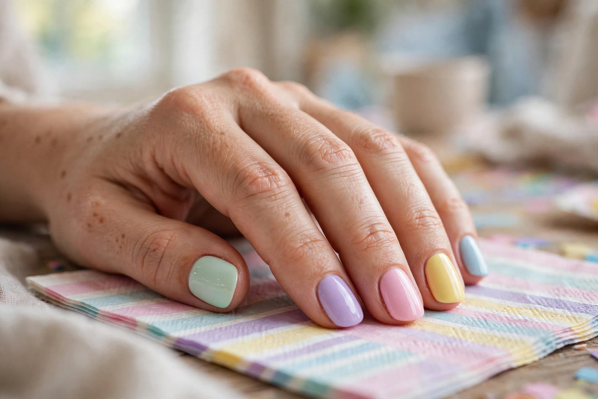 Pastel Party Nails