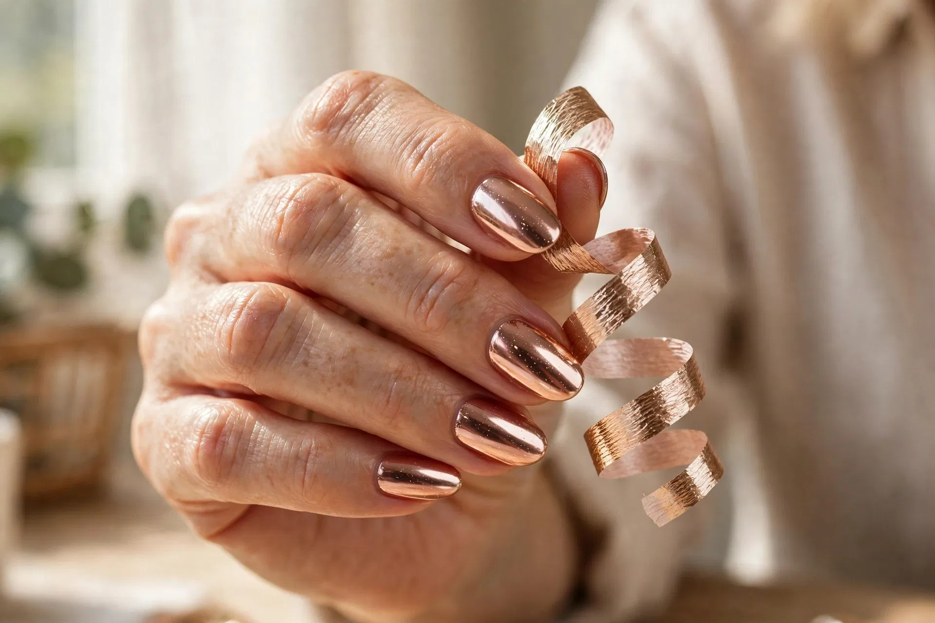 Chrome Celebration Nails