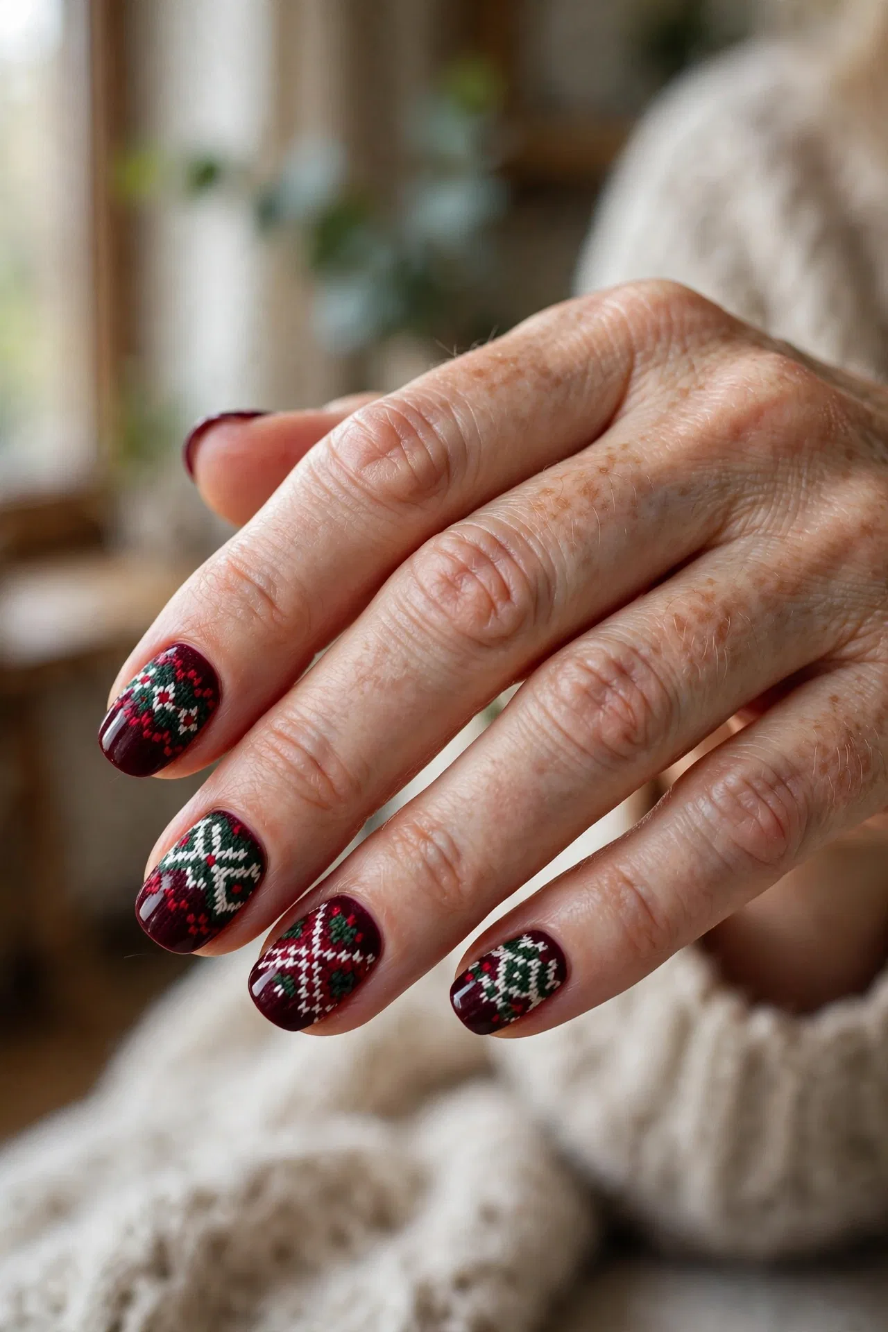 Fair Isle Pattern Accents