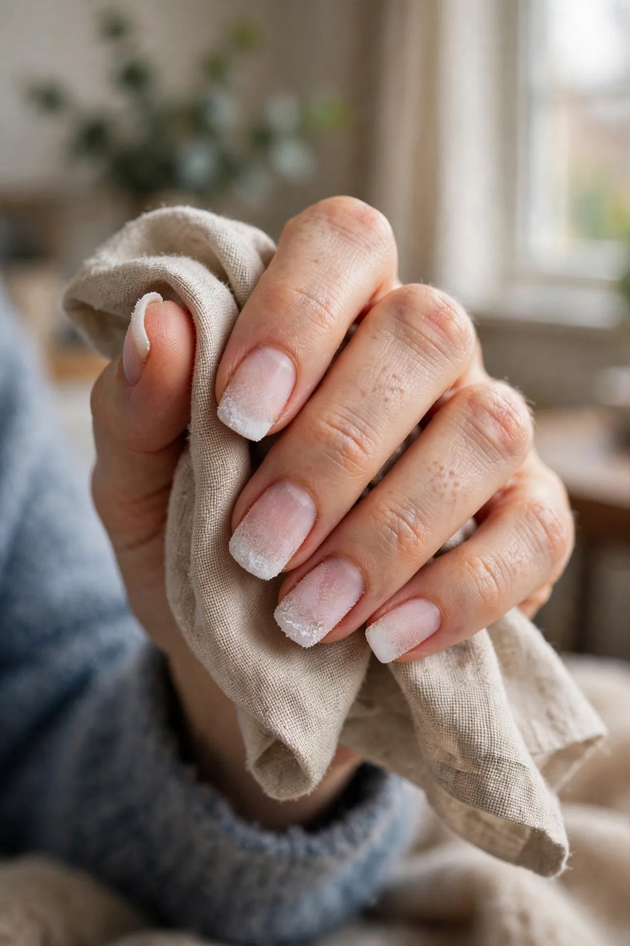 Winter Frost Matte Tips