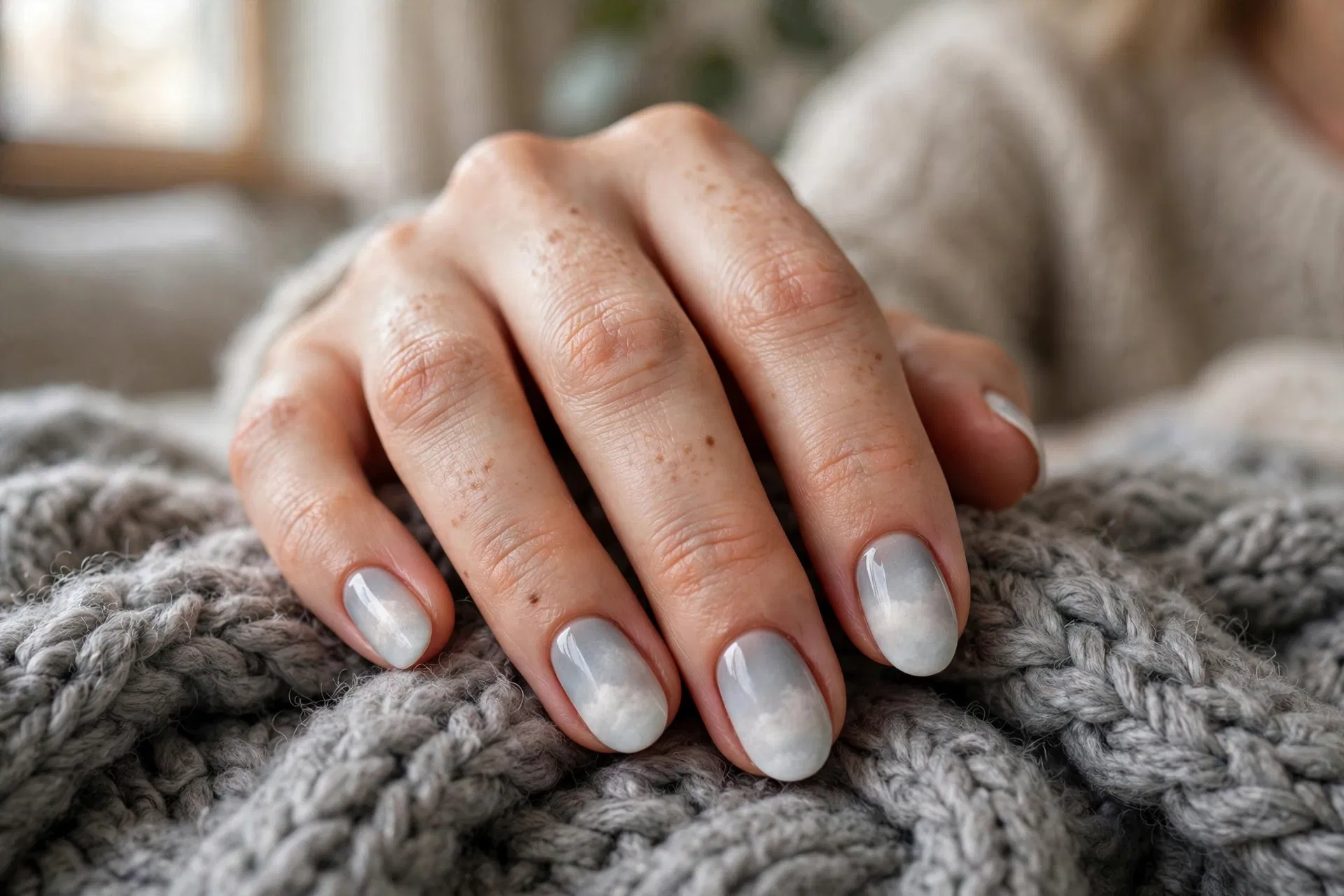 Winter Sky Gray Ombre