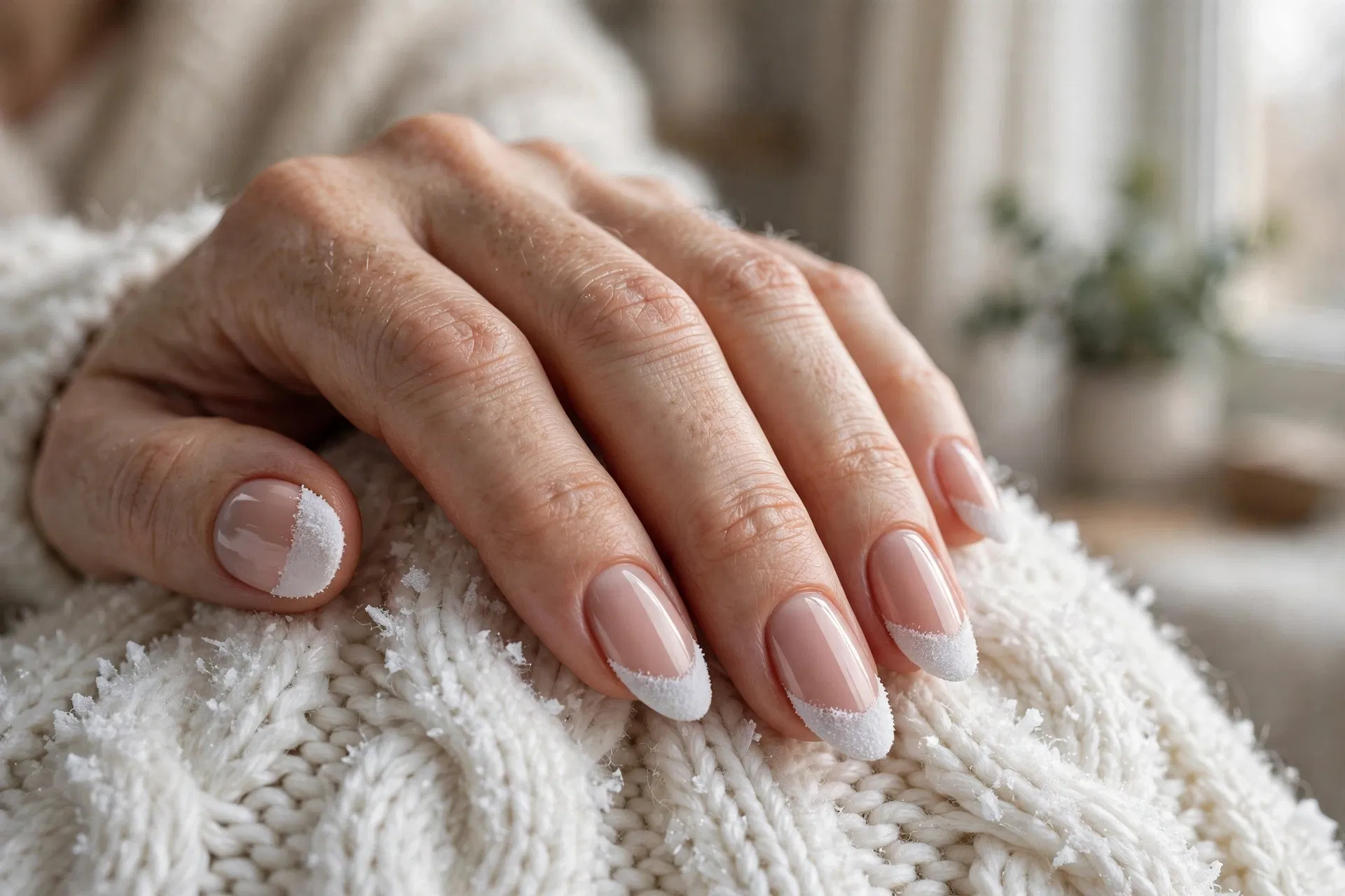 Winter Frost Matte Tips