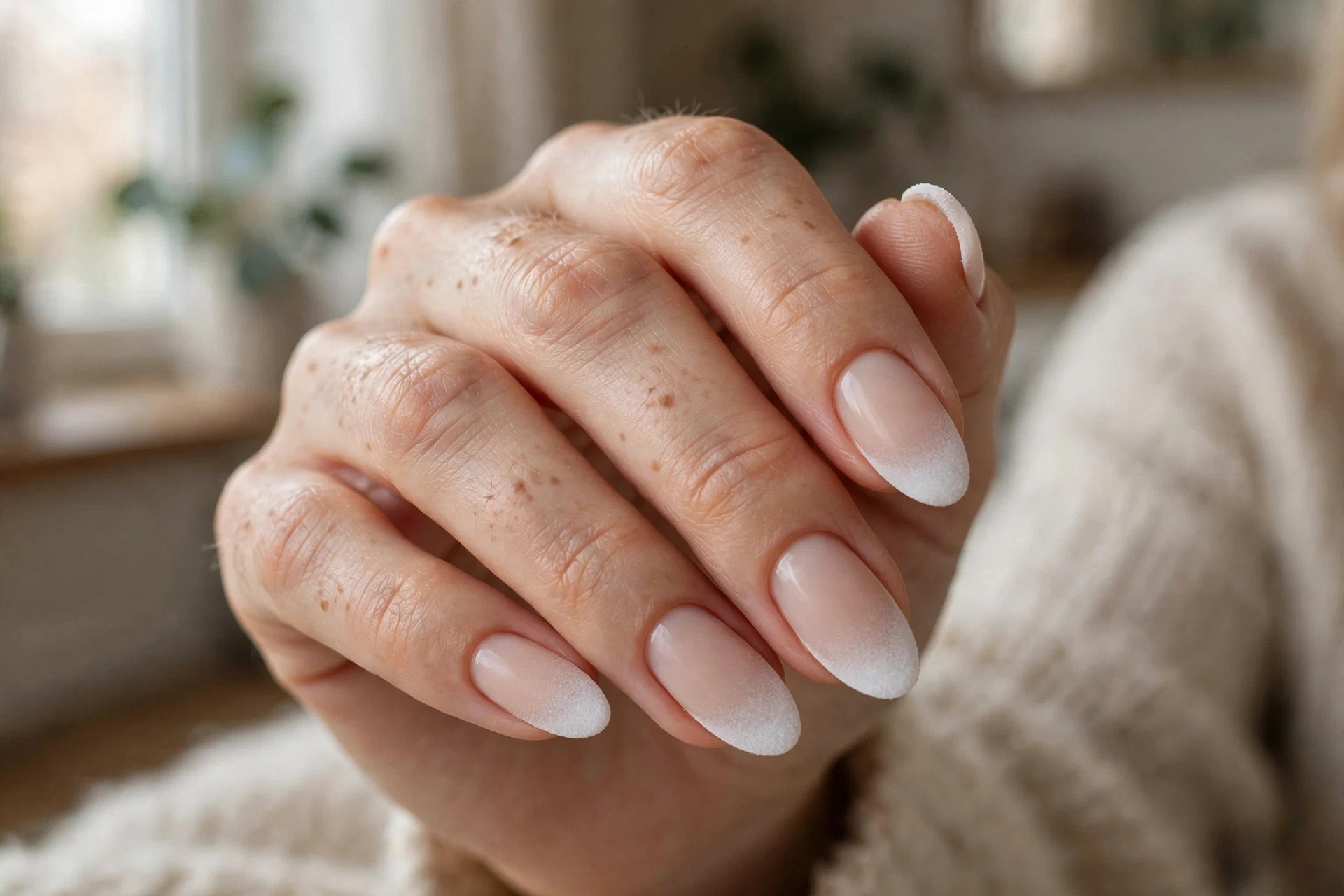 Winter Frost Matte Tips